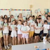 Четвъртокласниците ни имат своята първа издадена книга „Светът през очите на...“